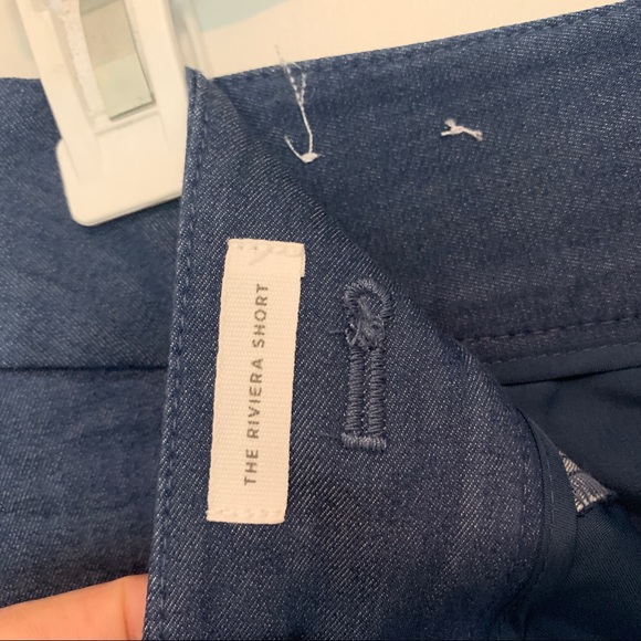 Loft Riviera chambray denim Short size 4 - Picture 5 of 6